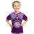 Personalised Marshall Islands Kid T Shirt Purple Polynesian Tribal Mix Coat Of Arms LT14 Purple - Polynesian Pride