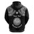 Custom Marshall Islands Hoodie Black Polynesian Tribal Mix Coat of Arms LT14 - Polynesian Pride