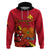 Custom Remembrance Day PNG Hoodie Papua New Guinea We Will Remember Them LT14 Pullover Hoodie Red - Polynesian Pride