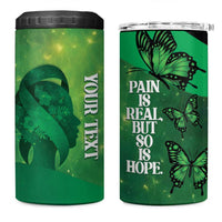 Personalised World Mental Health Awareness Month 4 in 1 Can Cooler Tumbler Warriors Brave Strong Galaxy Vibes
