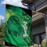 World Mental Health Awareness Month Garden Flag Warriors Brave Strong Galaxy Vibes