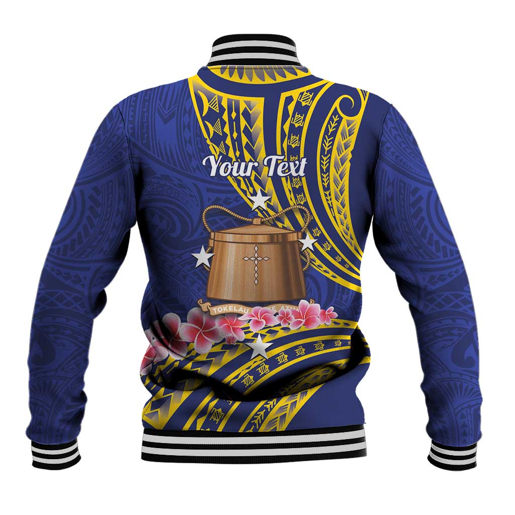Personalised Tokelau Tokehega Day Baseball Jacket Tokelauan Tatau Flag Color LT14 - Polynesian Pride