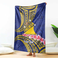 Personalised Tokelau Tokehega Day Blanket Tokelauan Tatau Flag Color LT14 - Polynesian Pride