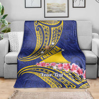 Personalised Tokelau Tokehega Day Blanket Tokelauan Tatau Flag Color LT14 - Polynesian Pride