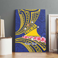 Personalised Tokelau Tokehega Day Canvas Wall Art Tokelauan Tatau Flag Color LT14 - Polynesian Pride