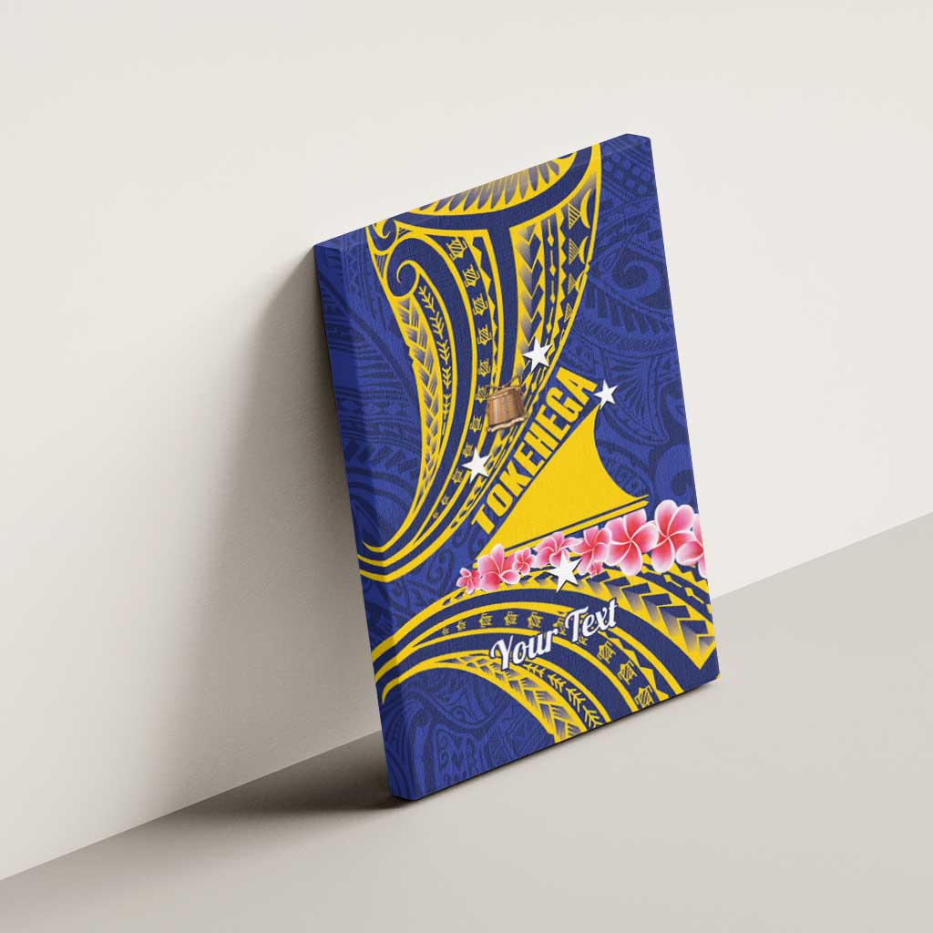 Personalised Tokelau Tokehega Day Canvas Wall Art Tokelauan Tatau Flag Color LT14 - Polynesian Pride