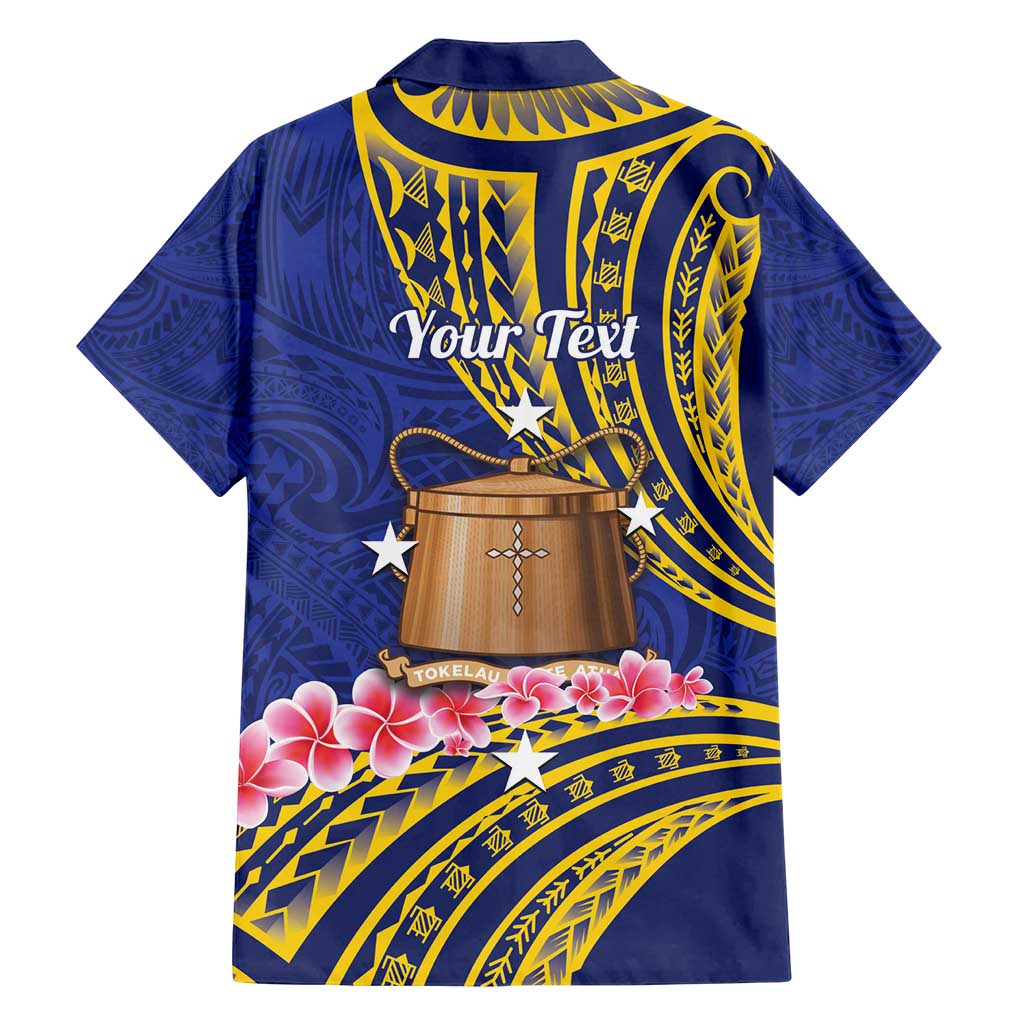 Personalised Tokelau Tokehega Day Family Matching Puletasi and Hawaiian Shirt Tokelauan Tatau Flag Color LT14 - Polynesian Pride