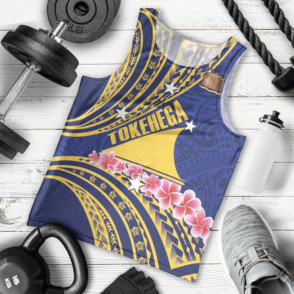 Personalised Tokelau Tokehega Day Men Tank Top Tokelauan Tatau Flag Color LT14 - Polynesian Pride