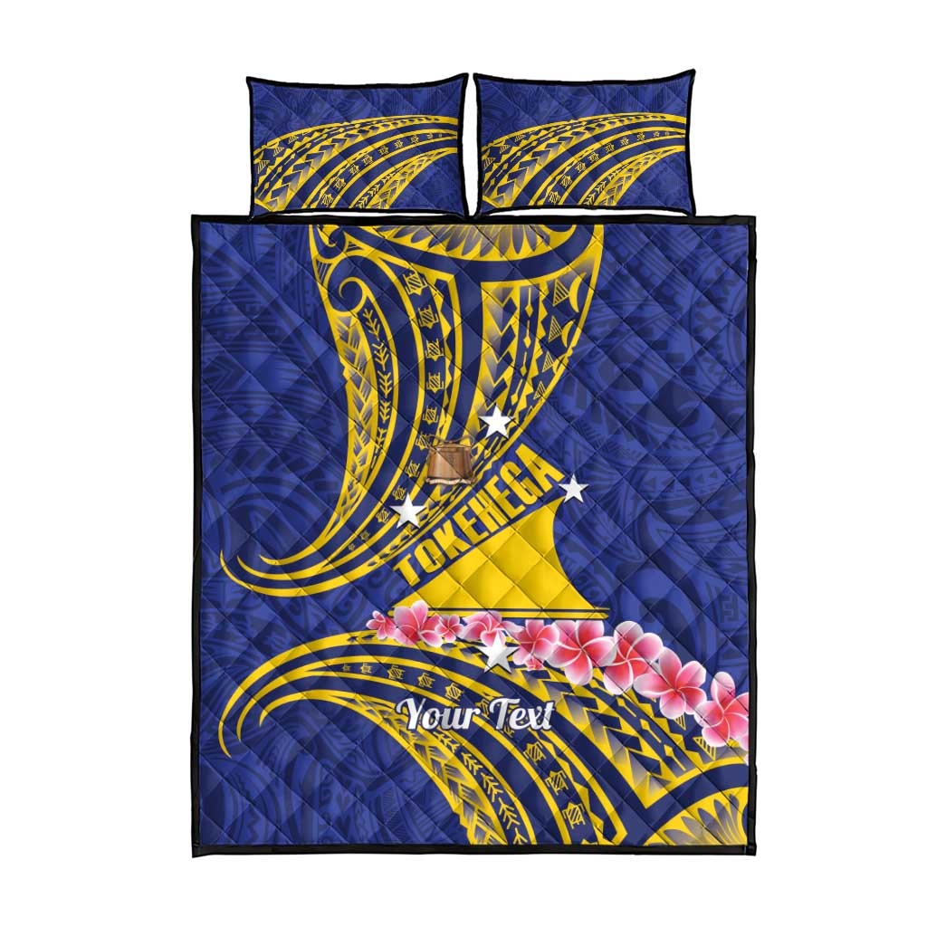 Personalised Tokelau Tokehega Day Quilt Bed Set Tokelauan Tatau Flag Color LT14 - Polynesian Pride