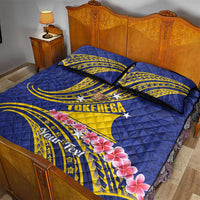 Personalised Tokelau Tokehega Day Quilt Bed Set Tokelauan Tatau Flag Color LT14 - Polynesian Pride