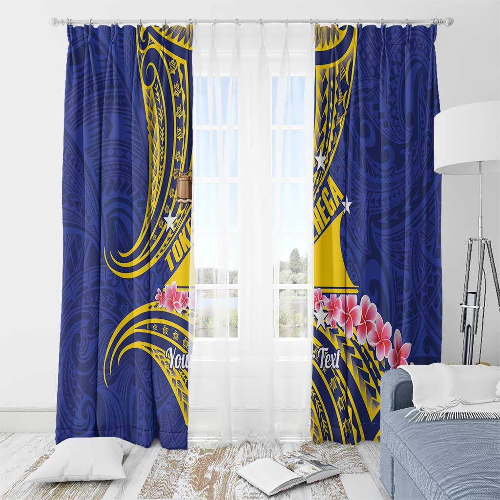 Personalised Tokelau Tokehega Day Window Curtain Tokelauan Tatau Flag Color LT14 - Polynesian Pride