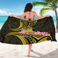 Personalised Tokelau Tokehega Day Sarong Tokelauan Tatau Black Color LT14 - Polynesian Pride