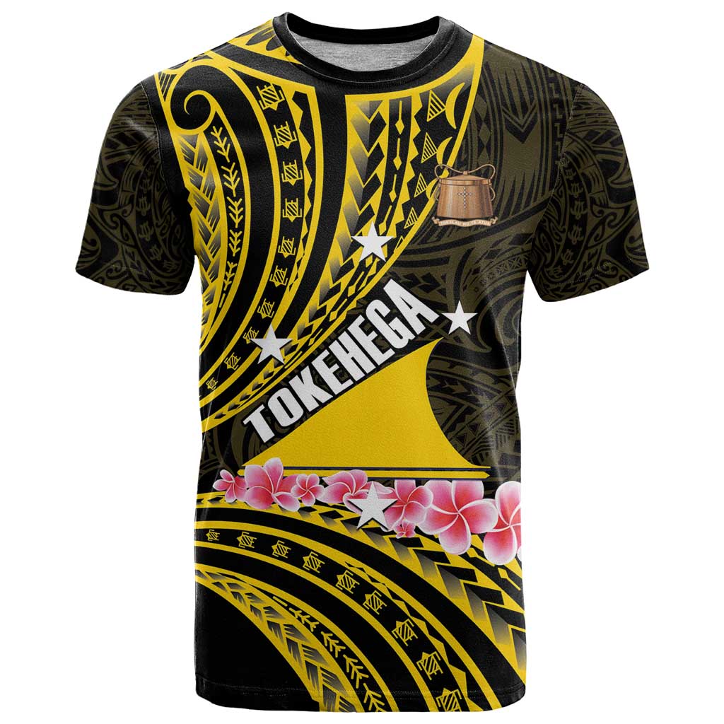 Personalised Tokelau Tokehega Day T Shirt Tokelauan Tatau Black Color LT14 Black - Polynesian Pride