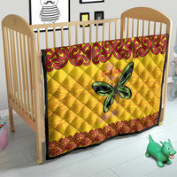 Personalised Tufi Tapa and Tattoo Festival Quilt PNG Oro Butterfly Tapa Pattern - Polynesian Pride