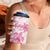 Personalised Polynesia Breast Cancer Awareness 4 in 1 Can Cooler Tumbler No One Fights Alone Turtle Ribbon - White Version