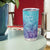 Polynesia Suicide Prevention Month Tumbler Cup Butterfly Purple And Teal Ribbon Tomorrow Needs You