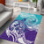 Personalised New Zealand Suicide Prevention Month Area Rug You Matter NZ Fern With Maori Koru Lizard