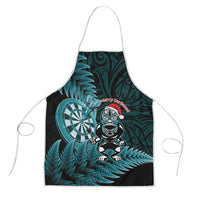 New Zealand Darts Christmas Apron Maori Fern Merry Dartsmas - Polynesian Pride