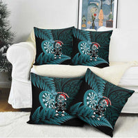 New Zealand Darts Christmas Pillow Cover Maori Fern Merry Dartsmas LT14 - Polynesian Pride