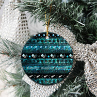 New Zealand Darts Christmas Ceramic Ornament Merry Xmas Aotearoa Maori Paua Shell LT14 - Polynesian Pride