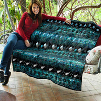 New Zealand Darts Christmas Quilt Merry Xmas Aotearoa Maori Paua Shell - Polynesian Pride