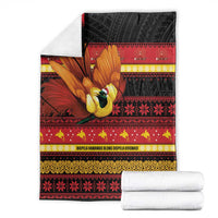 Papua New Guinea Christmas Blanket Bikpela hamamas blong dispela Krismas LT14 - Polynesian Pride