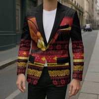 Papua New Guinea Christmas Blazer Bikpela hamamas blong dispela Krismas LT14 - Polynesian Pride