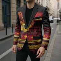Papua New Guinea Christmas Blazer Bikpela hamamas blong dispela Krismas LT14 - Polynesian Pride