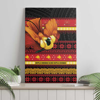 Papua New Guinea Christmas Canvas Wall Art Bikpela hamamas blong dispela Krismas LT14 - Polynesian Pride