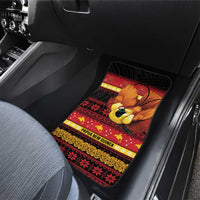 Papua New Guinea Christmas Car Mats Bikpela hamamas blong dispela Krismas LT14 - Polynesian Pride