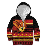 Papua New Guinea Christmas Kid Hoodie Bikpela hamamas blong dispela Krismas - Polynesian Pride