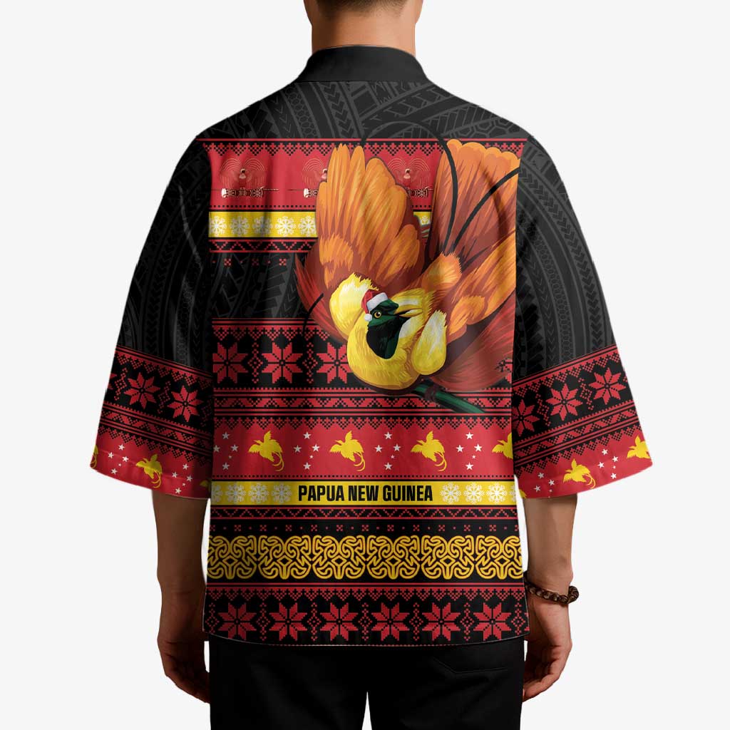 Papua New Guinea Christmas Kimono Bikpela hamamas blong dispela Krismas LT14 - Polynesian Pride
