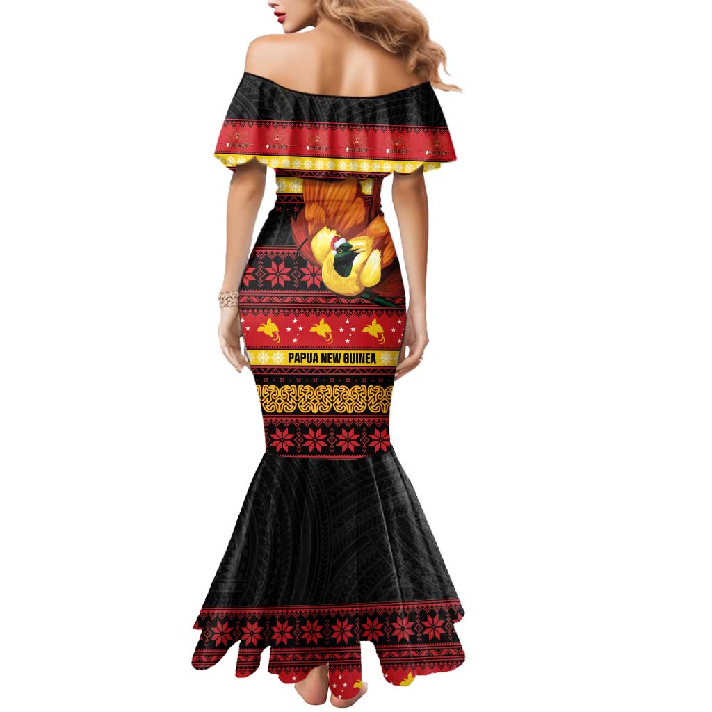 Papua New Guinea Christmas Mermaid Dress Bikpela hamamas blong dispela Krismas - Polynesian Pride