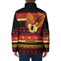Papua New Guinea Christmas Padded Jacket Bikpela hamamas blong dispela Krismas LT14 - Polynesian Pride