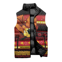 Papua New Guinea Christmas Sleeveless Puffer Jacket Bikpela hamamas blong dispela Krismas LT14 - Polynesian Pride