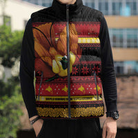 Papua New Guinea Christmas Sleeveless Puffer Jacket Bikpela hamamas blong dispela Krismas LT14 - Polynesian Pride