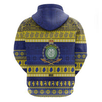 Niue Christmas Hoodie Monuina e Kilisimasi Hiapo Motifs - Polynesian Pride