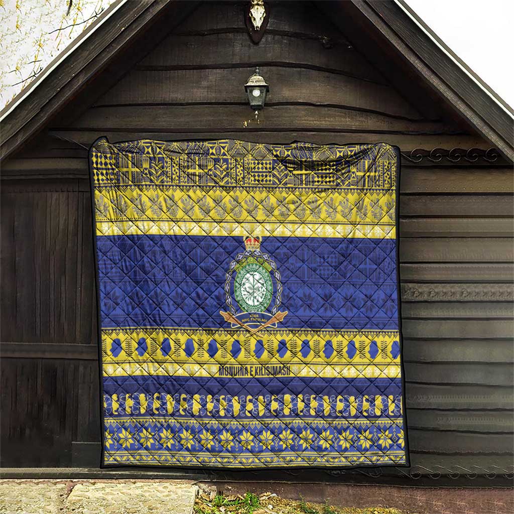 Niue Christmas Quilt Monuina e Kilisimasi Hiapo Motifs - Polynesian Pride
