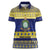 Niue Christmas Women Polo Shirt Monuina e Kilisimasi Hiapo Motifs - Polynesian Pride