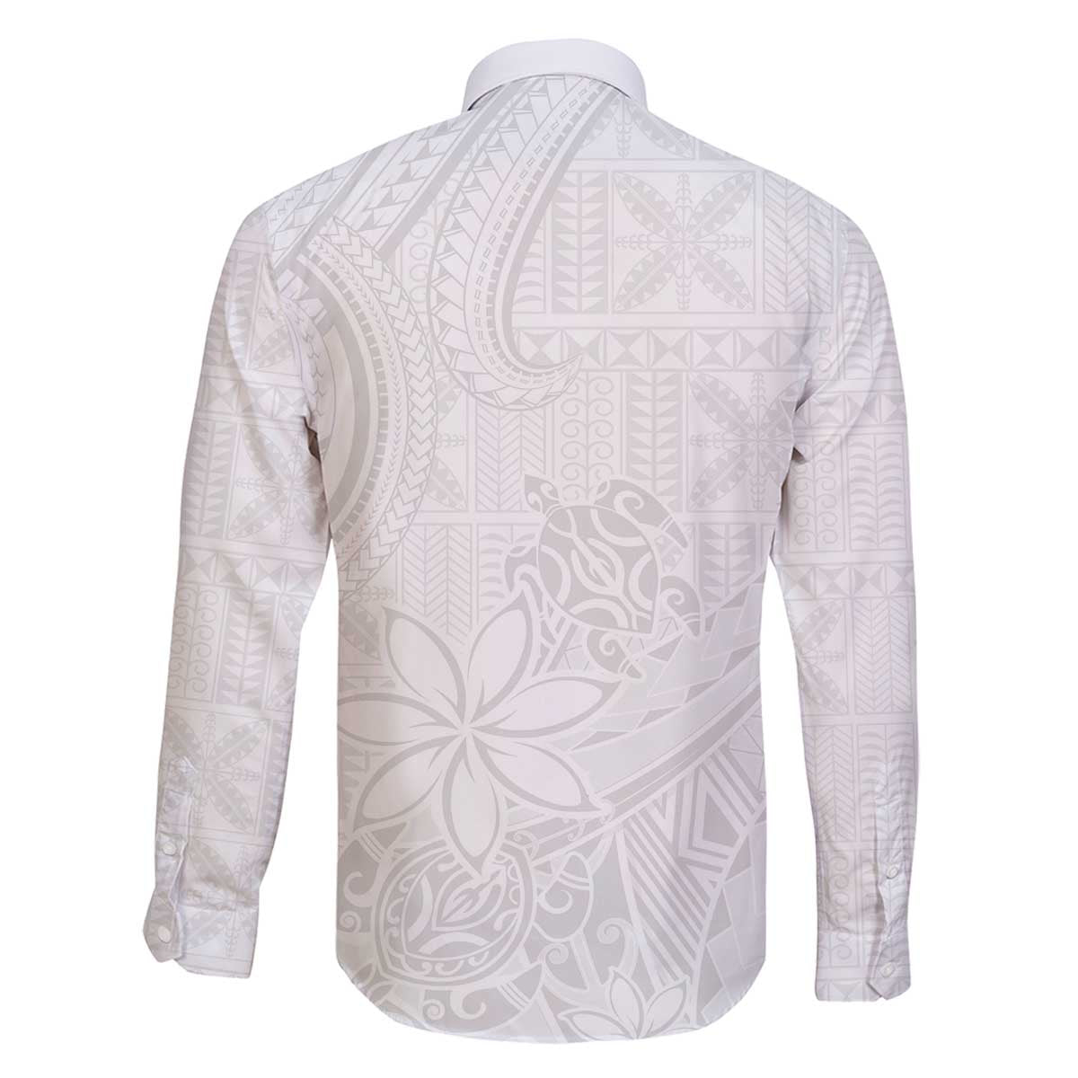 Tapu Fanau Ia Niue Family Matching Off The Shoulder Long Sleeve Dress and Hawaiian Shirt Happy White Sunday Unique Hiapo - Polynesian Pride