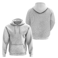 Tapu Fanau Ia Niue Hoodie Happy White Sunday Unique Hiapo - Polynesian Pride