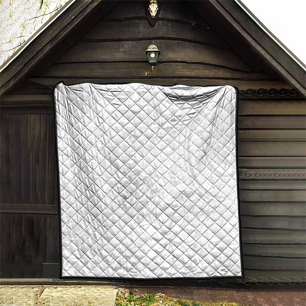 Tapu Fanau Ia Niue Quilt Happy White Sunday Unique Hiapo - Polynesian Pride