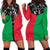 Vanuatu Cowboy Hoodie Dress Cowboy Symbols Split Stylized - Polynesian Pride