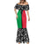 Vanuatu Cowboy Mermaid Dress Cowboy Symbols Split Stylized - Polynesian Pride