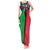 Vanuatu Cowboy Tank Maxi Dress Cowboy Symbols Split Stylized - Polynesian Pride