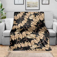 Vanuatu Cowboy Blanket Seamless Straw Hats Hibiscus - Polynesian Pride