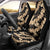 Vanuatu Cowboy Car Seat Cover Seamless Straw Hats Hibiscus - Polynesian Pride