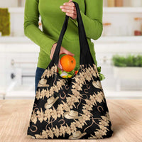 Vanuatu Cowboy Grocery Bag Seamless Straw Hats Hibiscus - Polynesian Pride