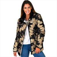 Vanuatu Cowboy Padded Jacket Seamless Straw Hats Hibiscus - Polynesian Pride