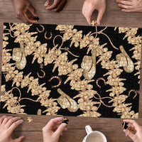 Vanuatu Cowboy Puzzle Seamless Straw Hats Hibiscus - Polynesian Pride